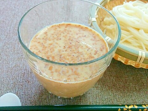 超 簡単 ゴマ風味のひやむぎ そうめんつゆ レシピ 作り方 By キャロット キャンディ 楽天レシピ 超 簡単 ゴマ風味のひやむぎ そうめんつゆ レシピ 作り方 By キャロット キャンディ 楽天レシピ